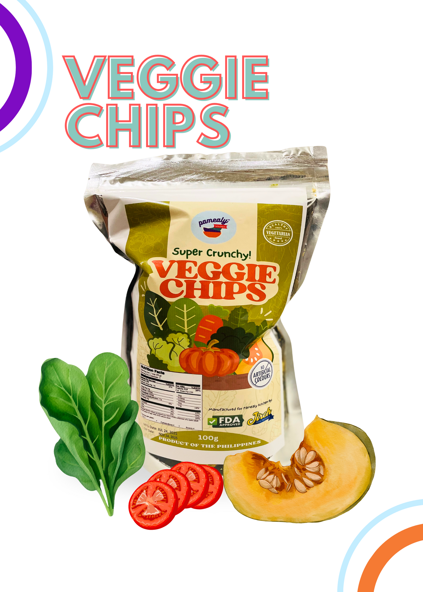 Crunchy Veggie Chips